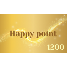 Happy point 1200點